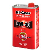 Моторное масло Hi-Gear SL/CF 5W40 полусинтетическое 1 л