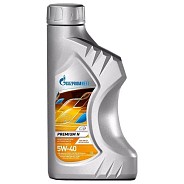 Моторное масло Gazpromneft Premium N 5W40 синтетическое 1 л